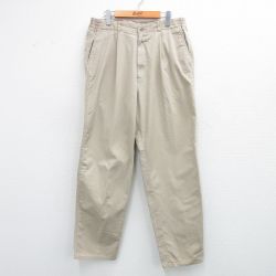 W36★古着 ドッカーズ パンツ メンズ 90年代 90s コットン ベージュ カーキ 【spe】 25jul03 中古 ボトムス ロング