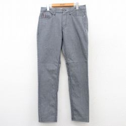W33★古着 トミーヒルフィガー TOMMY HILFIGER ブランド ジーンズ メンズ グレー デニム 25jul08 中古 ボトムス ジーパン Gパン ロング パンツ