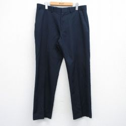 W36★古着 ドッカーズ パンツ メンズ 紺 ネイビー 25jul10 中古 ボトムス ロング