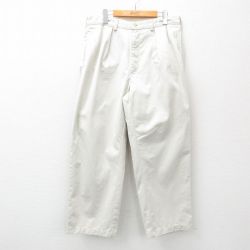 W34★古着 ラルフローレン Ralph Lauren ブランド チノ パンツ チノパン メンズ 90年代 90s コットン 薄ベージュ カーキ 25jul10 中古 ボトムス ロング