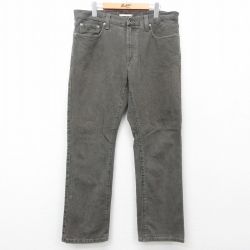 【20%OFF】W35★古着 エルエルビーン LLBEAN ジーンズ メンズ 00年代 00s コットン 緑系 グリーン デニム 25jul11 中古 ボトムス ジーパン Gパン ロング パンツ