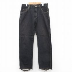 【50%OFF】ラングラー W35 ジーンズ ブラック | 古着