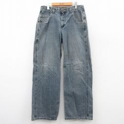 W36★古着 リー Lee ペインター パンツ メンズ Buddy 紺 ネイビー デニム 25jul15 中古 ボトムス ロング