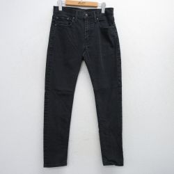 W30★古着 リーバイス Levis 512 ジーンズ メンズ 黒 ブラック 25jul16 中古 ボトムス ジーパン Gパン ロング パンツ