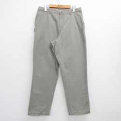 W34★古着 コロンビア COLUMBIA パンツ メンズ 00年代 00s ダック地 コットン グレー 25jul16 中古 ボトムス ロング