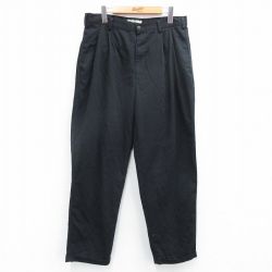 W33 パンツ ブラック | 古着
