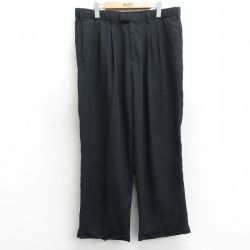 W36★古着 ドッカーズ スラックス パンツ メンズ 黒 ブラック 25jul30 中古 ボトムス ロング