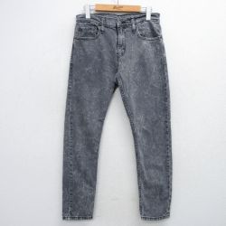 【50%OFF】リーバイス512 ジーンズ ケミカルウォッシュ ブラック W29 | 古着