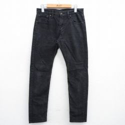 W30★古着 リーバイス Levis 512 ジーンズ メンズ 黒 ブラック デニム 25jul31 中古 ボトムス ジーパン Gパン ロング パンツ