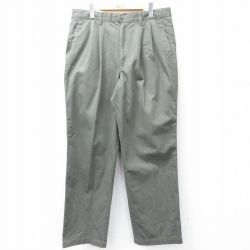 【50%OFF】W36★古着 ドッカーズ パンツ メンズ 00年代 00s コットン 緑系 グリーン 25jul31 中古 ボトムス ロング