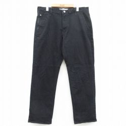 W35★古着 リーバイス Levis パンツ メンズ 黒 ブラック 25aug04 中古 ボトムス ロング