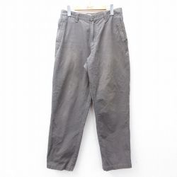 【20%OFF】W32★古着 コロンビア COLUMBIA パンツ メンズ 00年代 00s ダック地 コットン グレー 25aug07 中古 ボトムス ロング