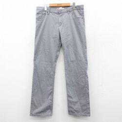【50%OFF】W38★古着 リーバイス Levis 511 パンツ メンズ グレー 25aug08 中古 ボトムス ロング