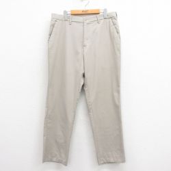 【20%OFF】W36★古着 ワーク パンツ メンズ ベージュ カーキ 25aug13 中古 ボトムス ロング