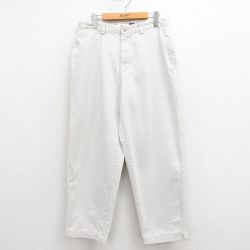 W32★古着 ギャップ GAP チノ パンツ チノパン メンズ 00年代 00s コットン 薄ベージュ カーキ 25aug18 中古 ボトムス ロング