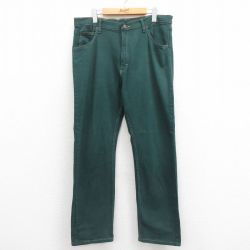 ラングラー W36 ジーンズ グリーン | 古着
