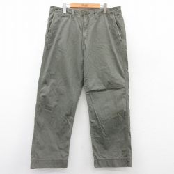W37★古着 リーバイス Levis チノ パンツ チノパン メンズ コットン 緑 グリーン 25aug21 中古 ボトムス ロング