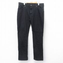 W38★古着 リーバイス Levis 511 ジーンズ メンズ 黒 ブラック デニム 25aug27 中古 ボトムス ジーパン Gパン ロング パンツ