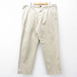 【50%OFF】W36★古着 ギャップ GAP パンツ メンズ ベージュ カーキ 25aug28 中古 ボトムス ロング