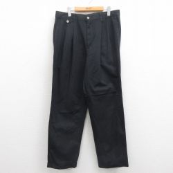 W36★古着 ドッカーズ チノ パンツ チノパン メンズ 00年代 00s 黒 ブラック 25sep05 中古 ボトムス ロング
