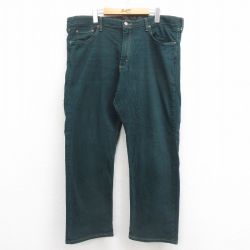 W39★古着 ラングラー Wrangler ジーンズ メンズ 緑 グリーン 25sep05 中古 ボトムス ジーパン Gパン ロング パンツ