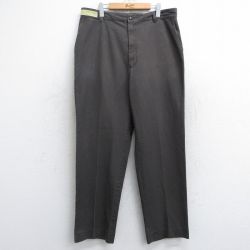 W37★古着 レッドキャップ ワーク パンツ メンズ 茶 ブラウン 25sep06 中古 ボトムス ロング
