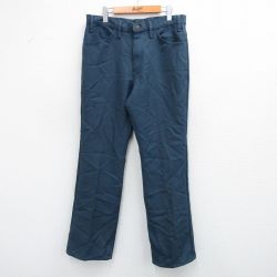 W35★古着 リーバイス Levis 517 パンツ メンズ 80年代 80s USA製 紺系 ネイビー 【spe】 25sep08 中古 ボトムス ロング