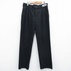 W32★古着 レッドキャップ ワーク パンツ メンズ 00年代 00s 黒 ブラック 25sep08 中古 ボトムス ロング