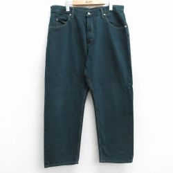 【50%OFF】ラングラー W37 ジーンズ グリーン | 古着