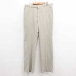 W36★古着 リーバイス Levis アクション スラックス パンツ メンズ 80年代 80s タロン ベージュ カーキ 【spe】 25sep20 中古 ボトムス ロング