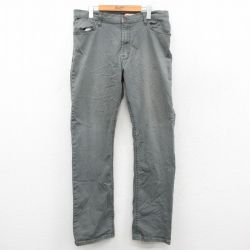 【20%OFF】W35★古着 ラングラー Wrangler パンツ メンズ 緑系 グリーン 25sep29 中古 ボトムス ロング
