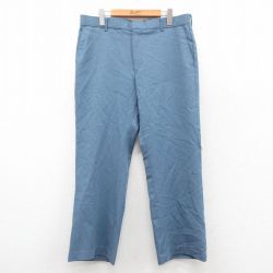 W35★古着 リーバイス Levis アクション スラックス パンツ メンズ 80年代 80s タロン 薄紺 ネイビー 【spe】 25oct01 中古 ボトムス ロング