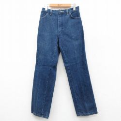 【20%OFF】W31★古着 ラスラー ジーンズ メンズ 90年代 90s コットン USA製 紺 ネイビー デニム 25oct03 中古 ボトムス ジーパン Gパン ロング パンツ