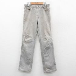 W31★古着 リーバイス Levis ジーンズ メンズ 00年代 00s コットン グレー デニム 25oct03 中古 ボトムス ジーパン Gパン ロング パンツ