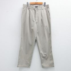 W34★古着 ドッカーズ パンツ メンズ コットン ベージュ カーキ 25oct31 中古 ボトムス ロング