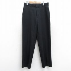 W32★古着 リーバイス Levis アクション スラックス パンツ メンズ 80年代 80s 黒 ブラック 【spe】 25nov01 中古 ボトムス ロング
