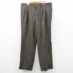 ラルフローレン 90s パンツ ヘリンボーン グレー W39 | 古着