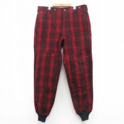 【50%OFF】ウールリッチ 00s ハンティングパンツ ダブルニー バーガンディ W40 | 古着