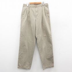 W34 パンツ ベージュ | 古着