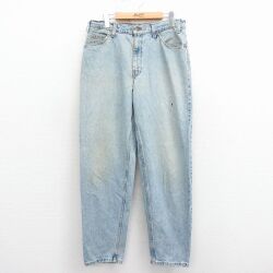 W32★古着 リーバイス Levis 560 ジーンズ メンズ 00年代 00s テーパード コットン 紺 デニム 25nov22