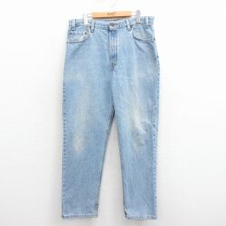 W35★古着 リーバイス Levis 540 ジーンズ メンズ 90年代 90s コットン USA製 紺 デニム 25nov22