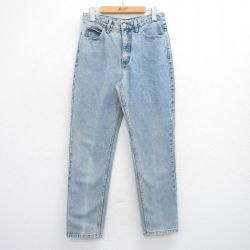 W29★古着 ゲス GUESS ジーンズ メンズ 90年代 90s コットン USA製 薄紺 デニム 25nov25