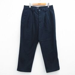 W33★古着 ドッカーズ パンツ メンズ 00年代 00s コットン USA製 紺 25nov27