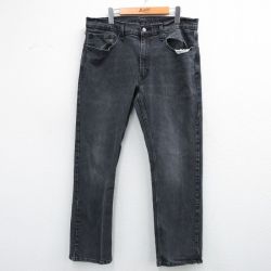 W36★古着 リーバイス Levis 559 ジーンズ メンズ 黒 デニム 25nov28
