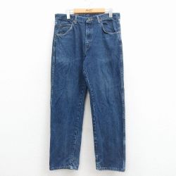 ラングラー 00s ジーンズ ネイビー W34 | 古着