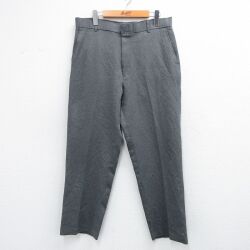 W34★古着 リーバイス Levis アクション スラックス パンツ メンズ 80年代 80s グレー【spe】 25dec04
