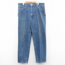 W38★古着 リーバイス Levis 560 ジーンズ メンズ 紺 デニム 25dec06