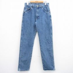 W30★古着 ラングラー ジーンズ パンツ メンズ 00年代 00s 紺 デニム 26jan14