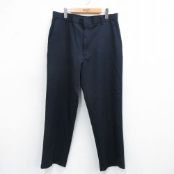 W34★古着 リーバイス Levis アクション スラックス パンツ メンズ 90年代 90s 濃紺 26jan14