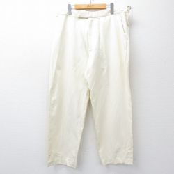 W37★古着 ラルフローレン ブランド パンツ メンズ 90年代 90s シルク 白 26jan19
